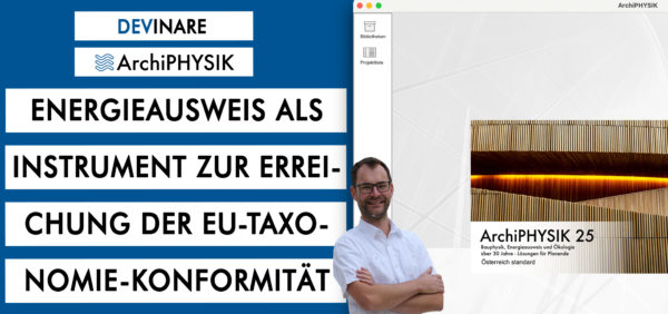 Der Energieausweis als wichtiges Instrument zur Erreichung der EU-Taxonomie-Konformität